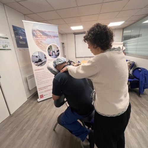 Massage en entreprise à Caen